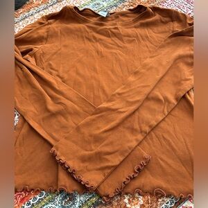 Old Navy Rust Brown Tee